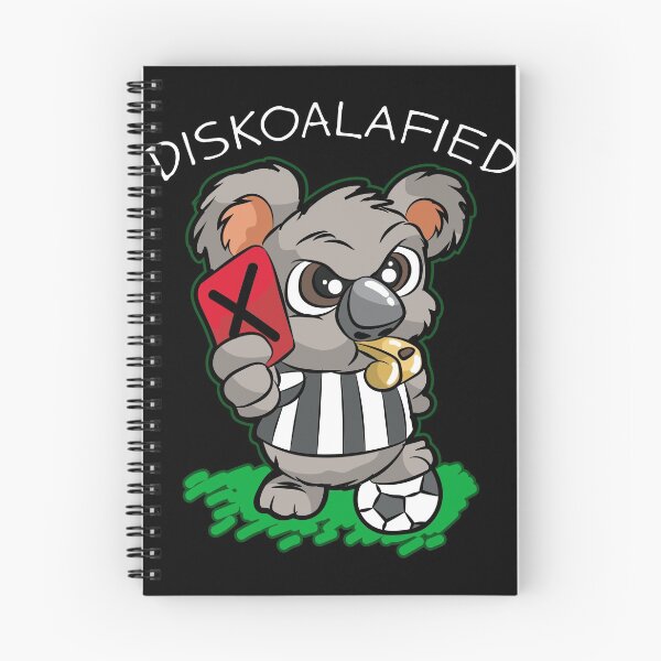 Item preview, DISKOALAFIED Koala Referee Red Card Soccer Gift designed and sold by Moonpie90.