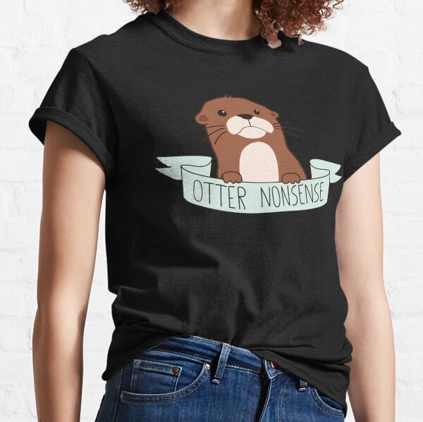 Otter Nonsense T-shirt classique