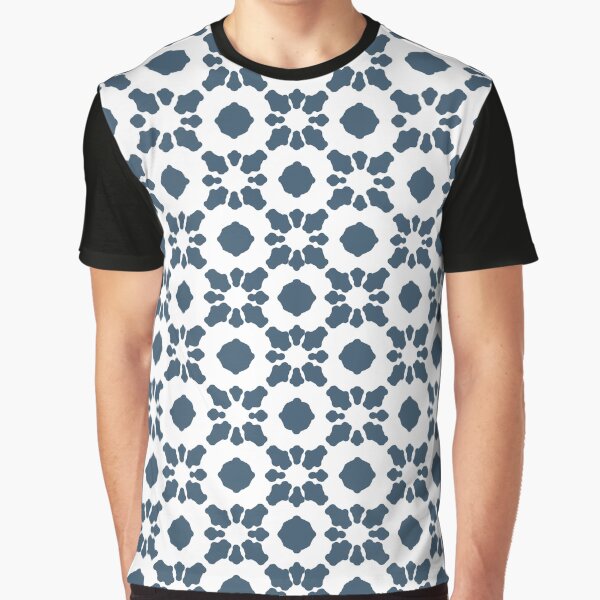 Item preview, Blue Ornamental Flower Pattern designed and sold by Jared Davies.