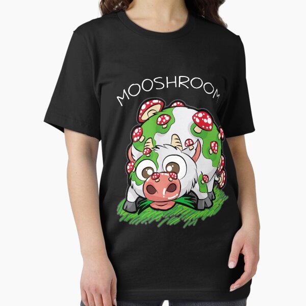 Artikel-Vorschau von MOOSHROOM mit Pilzen bewachsene Kuh Cartoon Comic, designt und verkauft von Moonpie90.