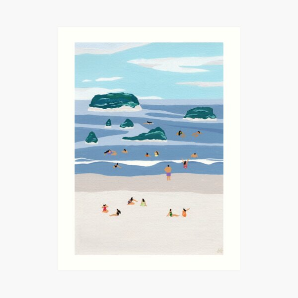 Island horizons Art Print