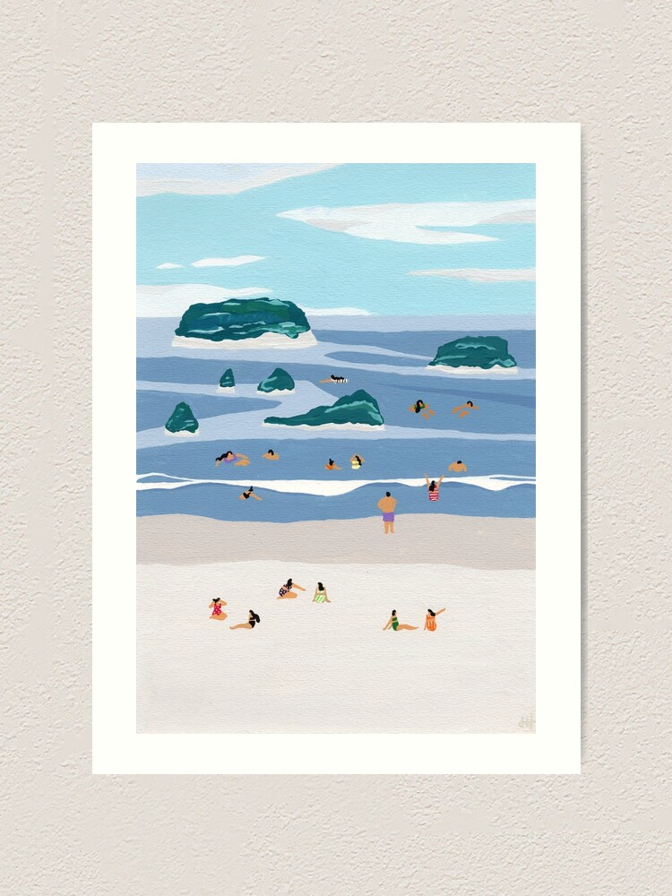 Alternate view of Island horizons Art Print