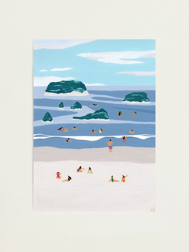 Alternate view of Island horizons Photographic Print