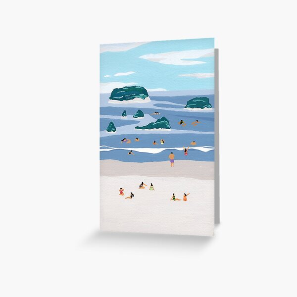 Island horizons Greeting Card