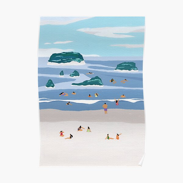 Island horizons Poster