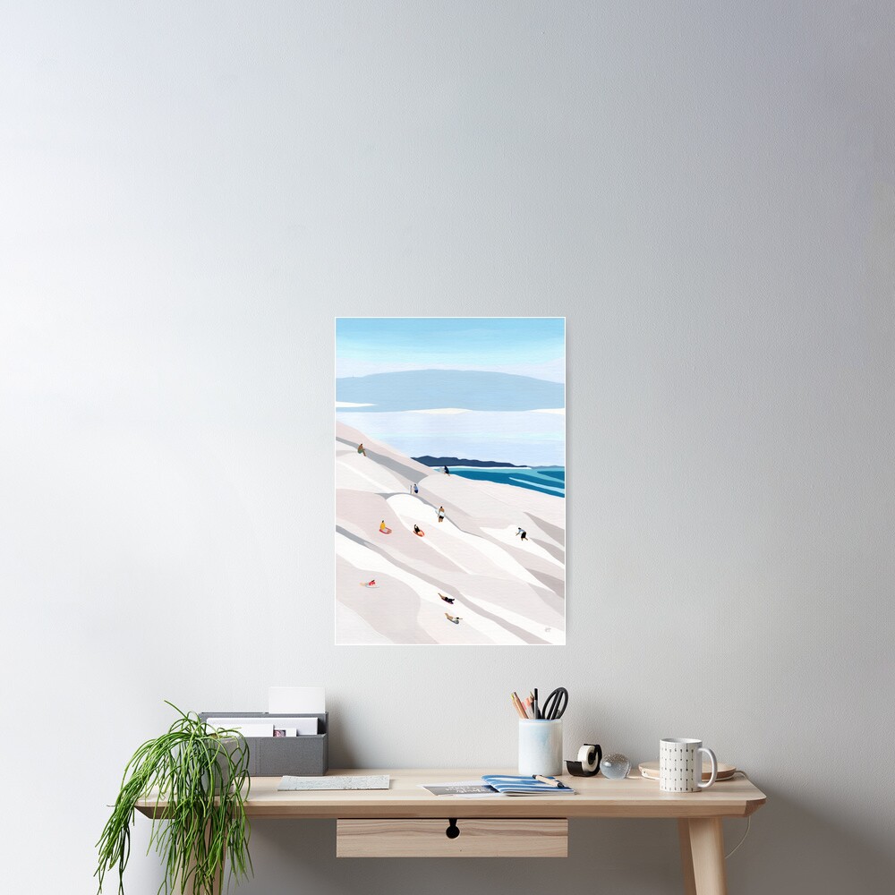 Sand dunes Poster