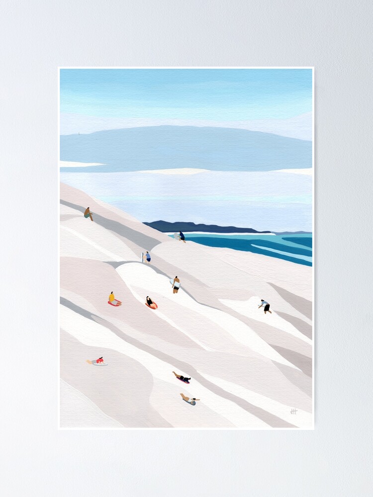 Alternate view of Sand dunes Poster