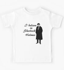 I believe in sherlock Holmes Kids Tee