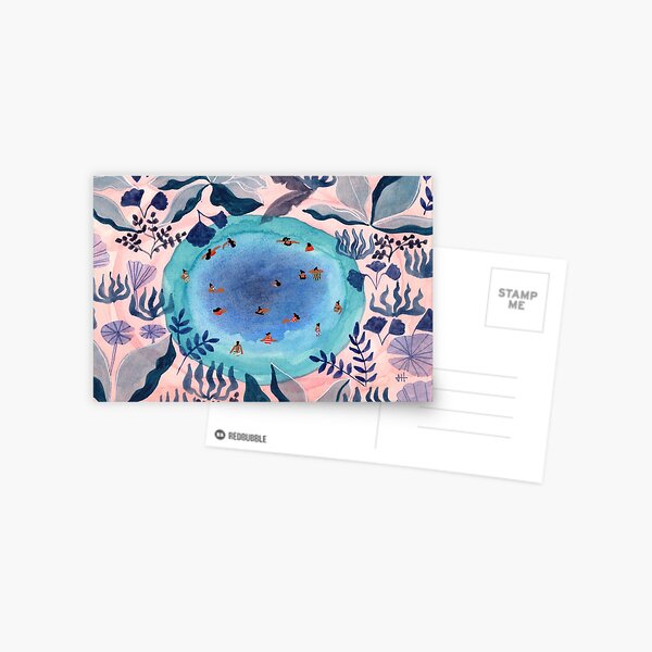 Emerald jungle pool Postcard