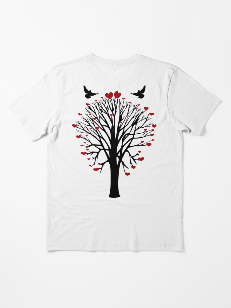 Alternate view of Love Birds Tree T Shirt Essential T-Shirt