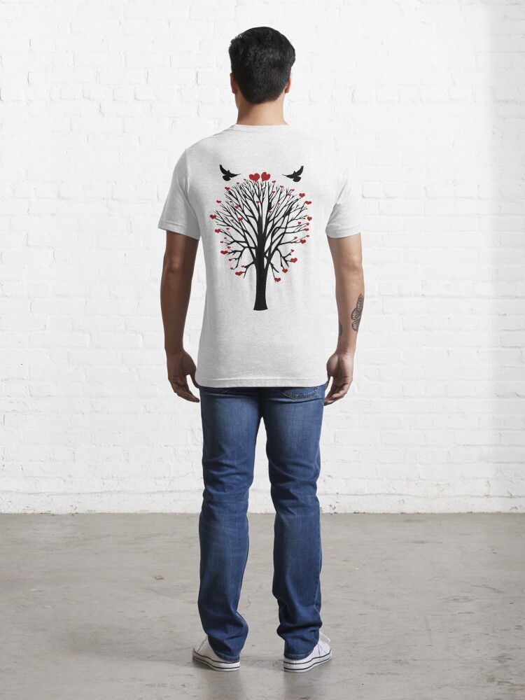 Alternate view of Love Birds Tree T Shirt Essential T-Shirt