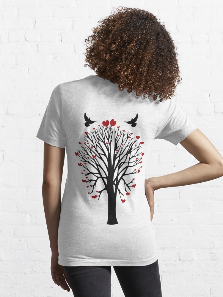 Alternate view of Love Birds Tree T Shirt Essential T-Shirt