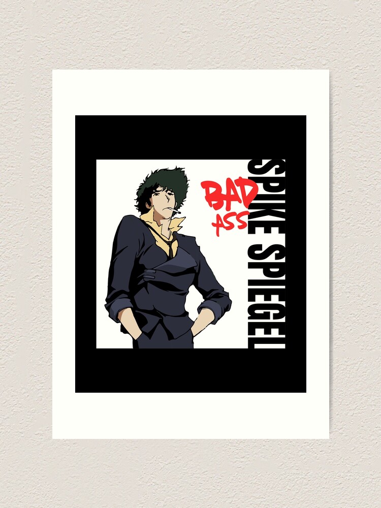 Cowboy Bebop Spike Spiegel Art Print By Sqwear Redbubble