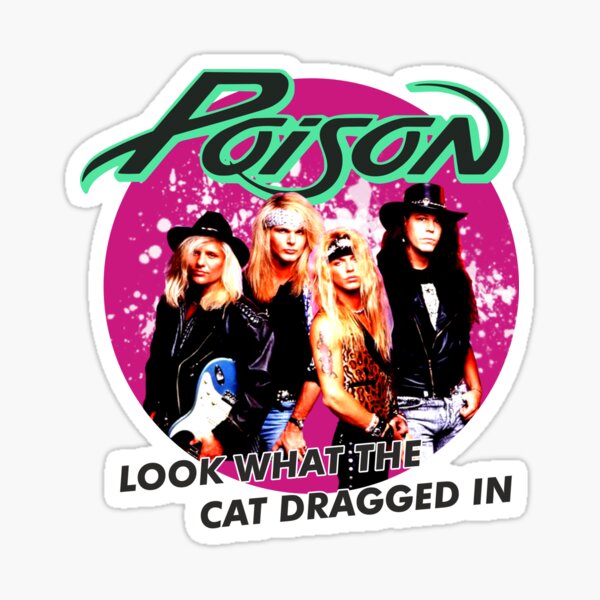 80s Band Rock Vintage Stickers | Redbubble