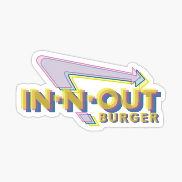 In-N-Out Sticker