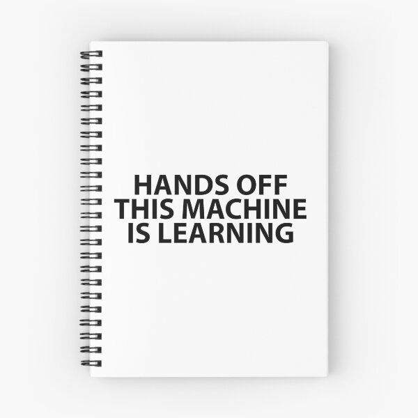 Item preview, Hands Off This Machine is Learning designed and sold by Evelyusstuff.