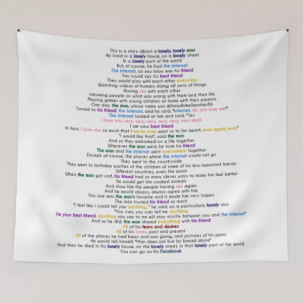 Item preview, the man that married a robot/love theme designed and sold by sandraobrien.