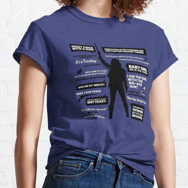 Wynonna Earp Quotes Silhouette Classic T-Shirt