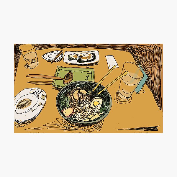 Ramen Photographic Print