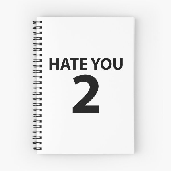 Item preview, HATE YOU 2 designed and sold by Evelyusstuff.