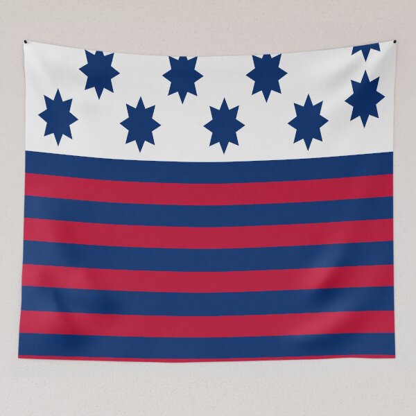 Item preview, Guilford Courthouse Flag American Revolution designed and sold by VikingRunes.