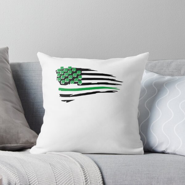 Item preview, American Flag Shamrock Clover St Patricks Day designed and sold by hadleydesigns.