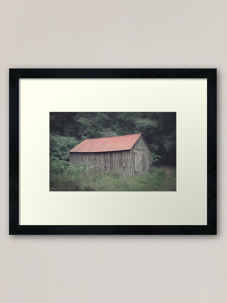 Alternate view of Boathouse Framed Art Print