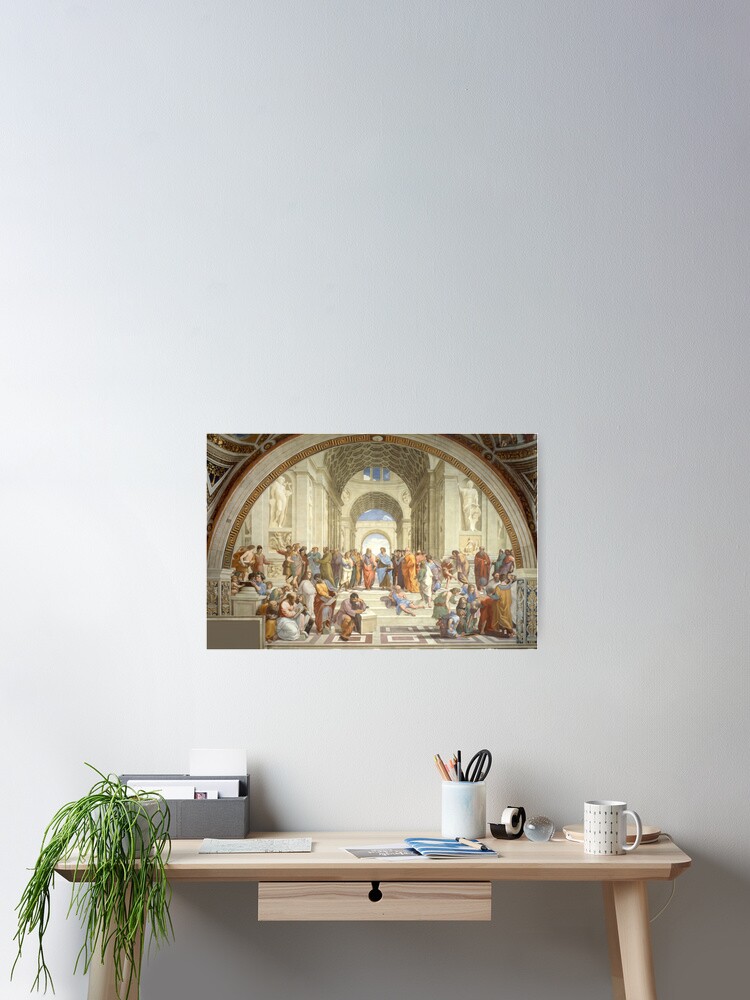 The School of Athens, Raphael, 1511 Poster