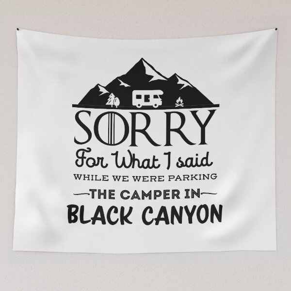 Item preview, Black Canyon National Park Colorado Hiking Camping Gift designed and sold by NationalParksCo.