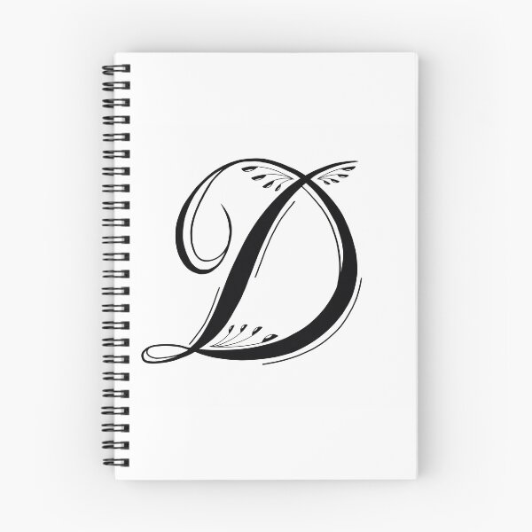 Aperçu de l'œuvre D - Lettre fantaisie créée et vendue par JPN4Design.