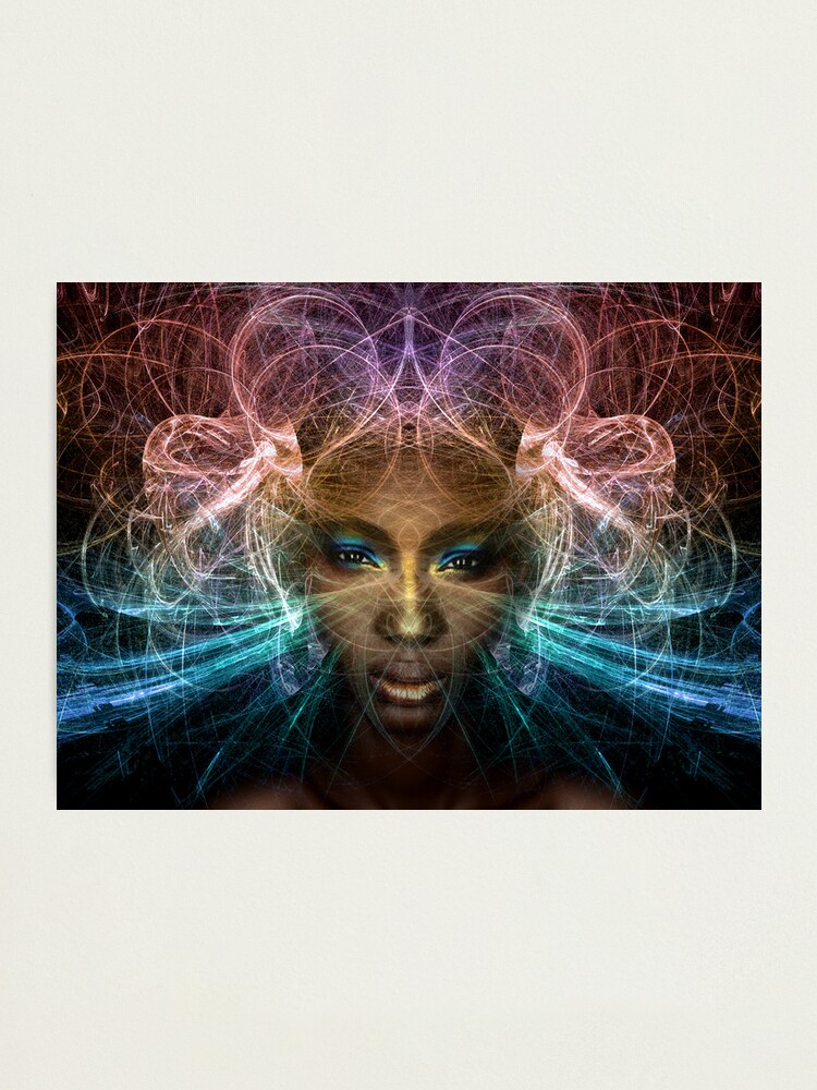 Alternate view of Isis goddess of rebirth and magic Photographic Print
