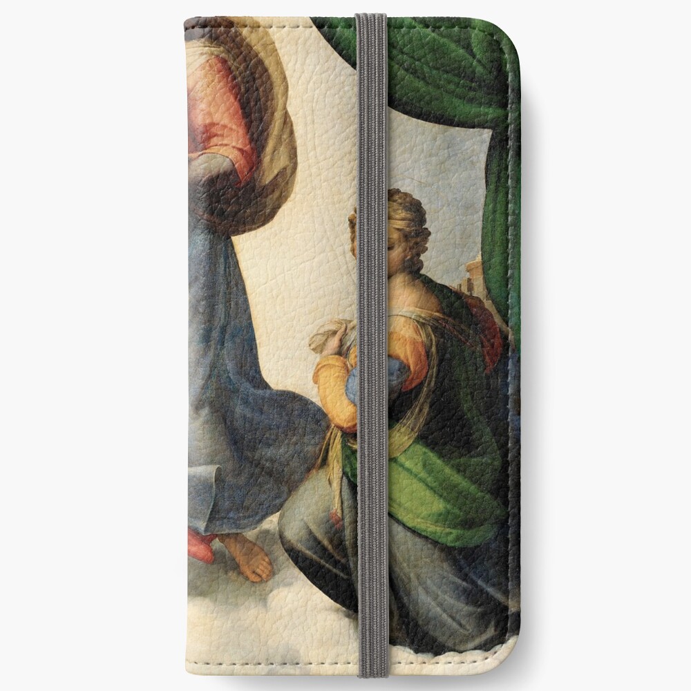 Soul Walk Series: Raphael - The Sistine Madonna Canvas Zip Tote
