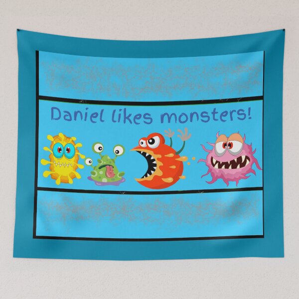 Item preview, Daniel likes monsters!  designed and sold by Attiva.