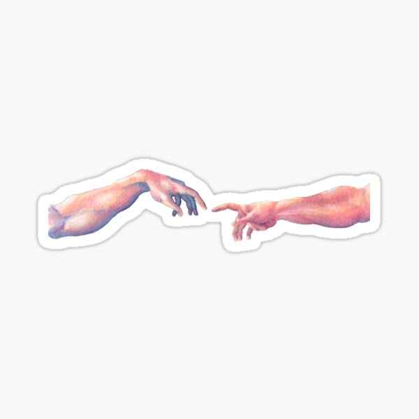 The Creation of Adam Sticker