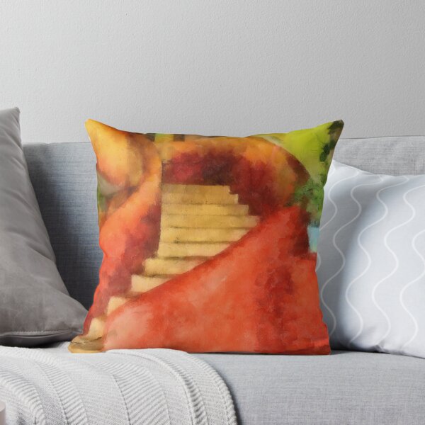 Item preview, Mexican Stairs in Watercolor designed and sold by Teresa Zieba.