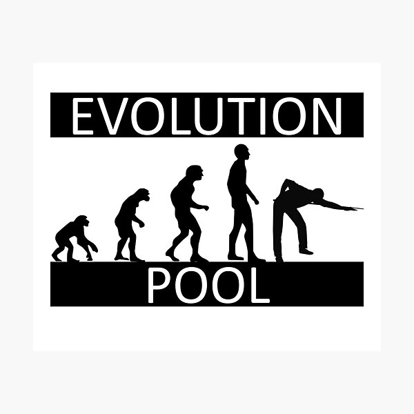 Item preview, Evolution Pool - Billiard - Sports designed and sold by AndiHK.