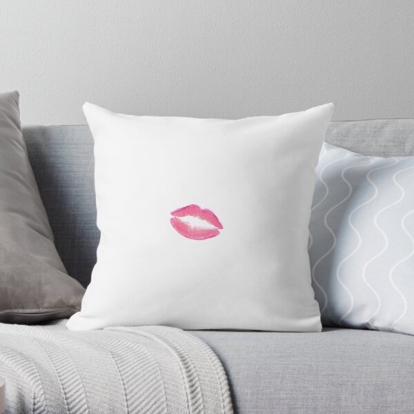 Lips Throw Pillow
