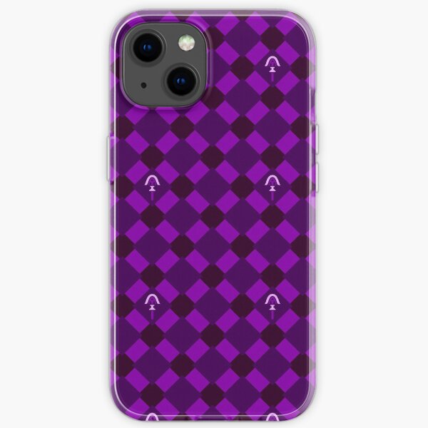 Purple Arrow Tiles iPhone Soft Case
