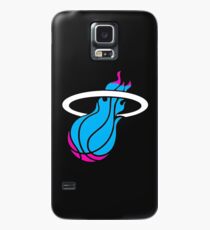 Miami Vice Heat Basketbal Hülle & Klebefolie für Samsung Galaxy