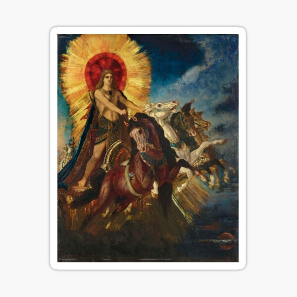 Item preview, Gustave Moreau "Le char d'Apollon ou Phébus-Apollon" designed and sold by Alexandra Dahl.