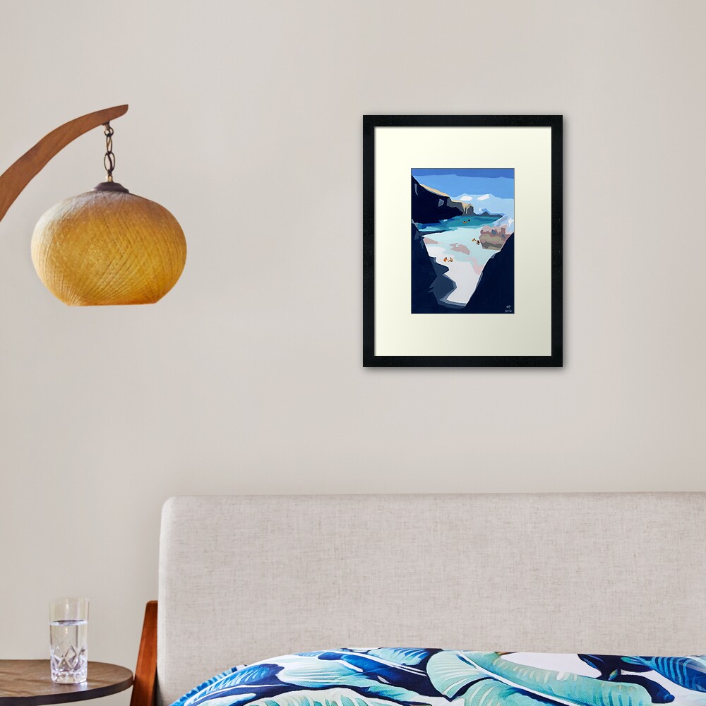 Geheimer Platz Gerahmter Kunstdruck