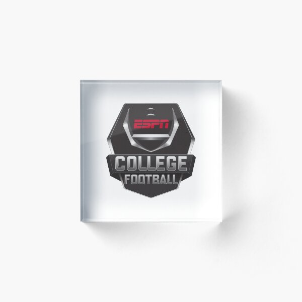ESPN College Football Acrylic Block