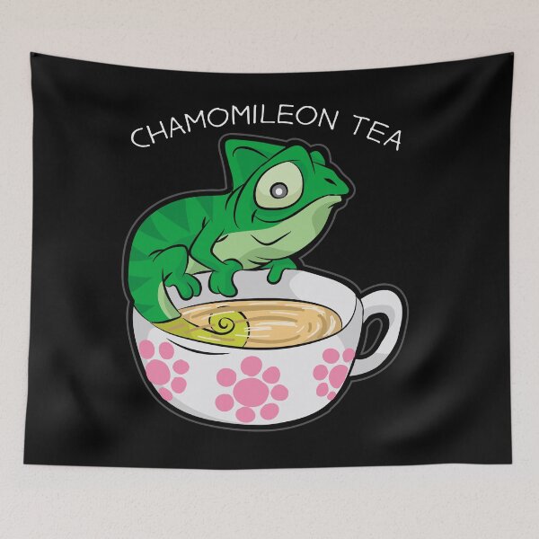 Item preview, CHAMOMILEON TEA chameleon camomile Gecko Comic designed and sold by Moonpie90.
