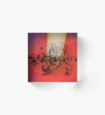 Psychedelic Acrylic Block