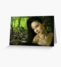 Forest Nymph Greeting Card