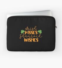 Irish Kisses Shamrock Kisses Laptop Sleeve