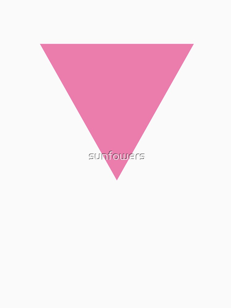 rosa Dreieck von sunfowers