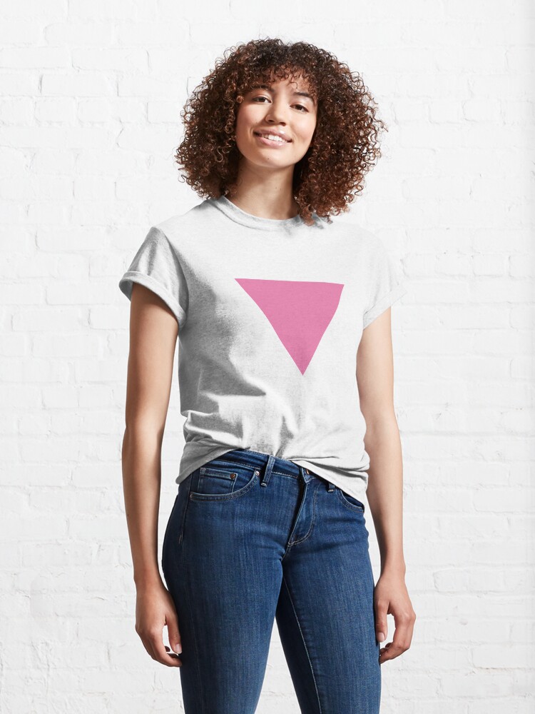 Alternative Ansicht von rosa Dreieck Classic T-Shirt