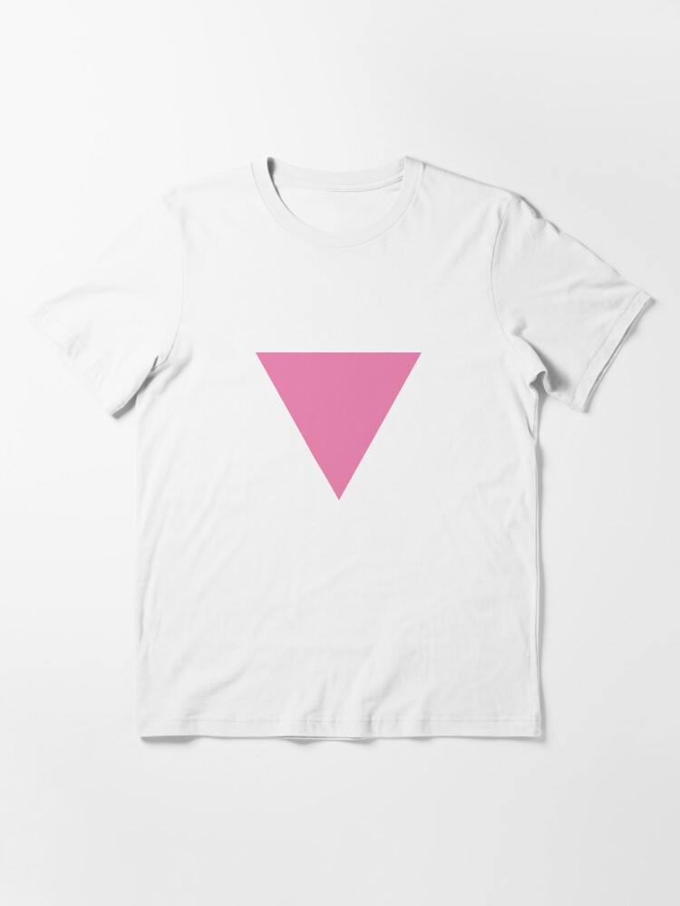Alternate view of pink triangle Essential T-Shirt