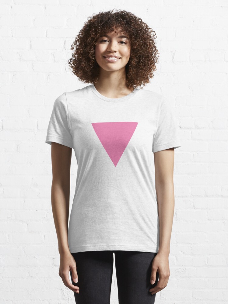 Alternate view of pink triangle Essential T-Shirt